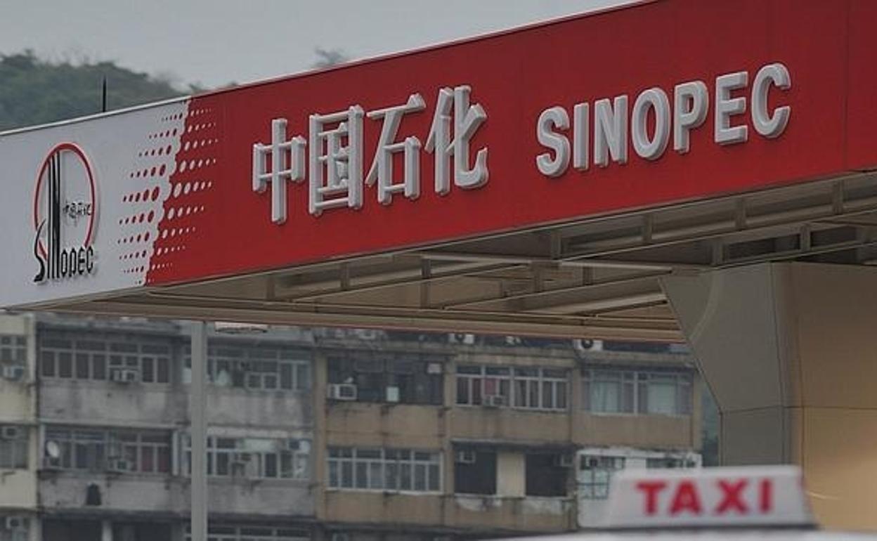 La petrolera Sinopec es una de las principales empresas púbicas chinas. 