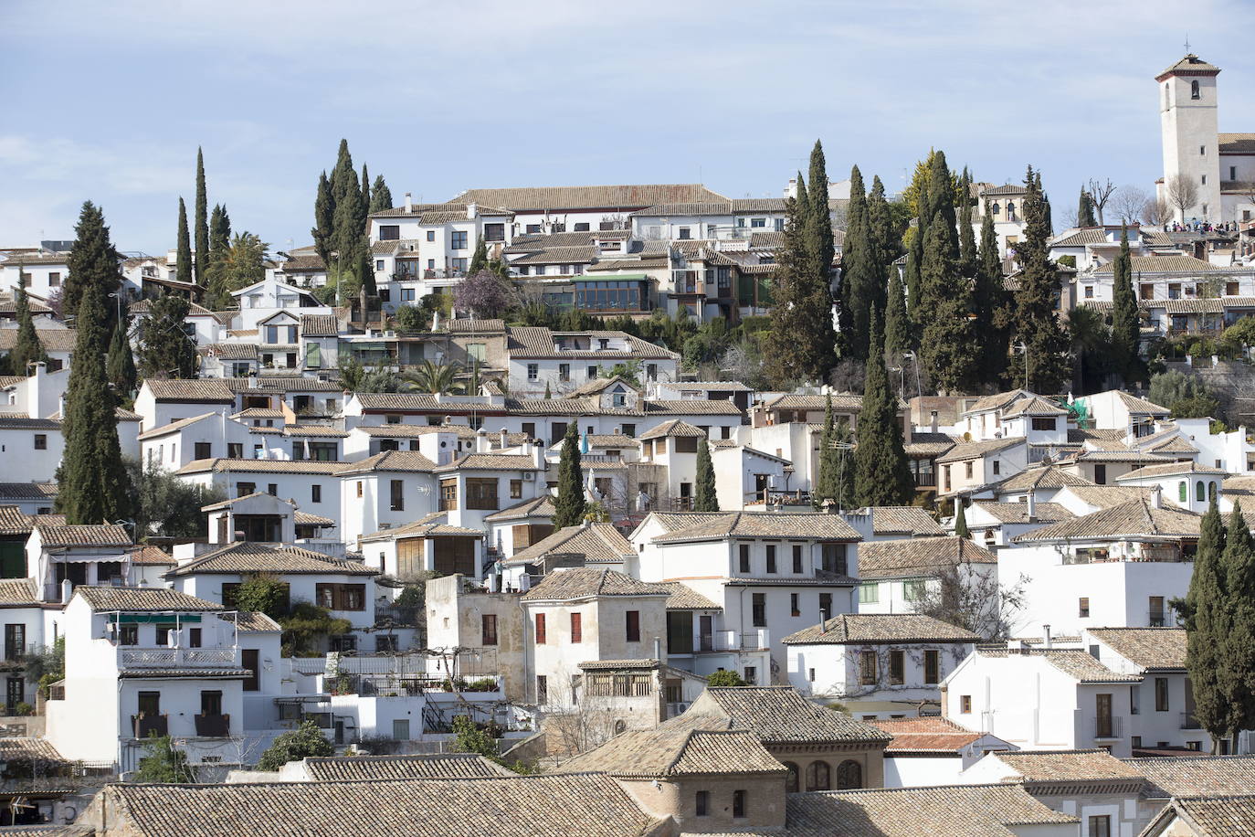 3. Barrio del Albaicín (Granada). Declarado Patrimonio Mundial en 1994, uniéndose a la Alhambra y el Generalife (Foto: González Molero)