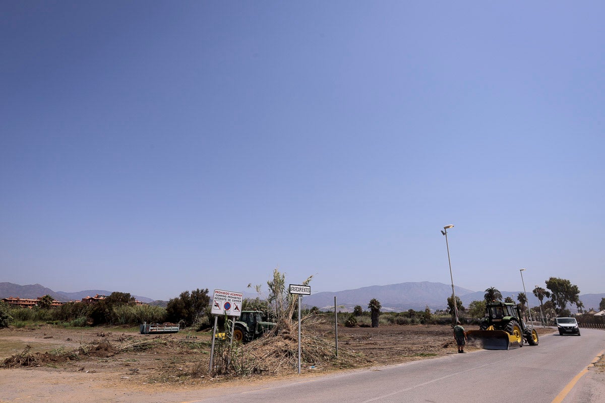 Fotos: Zona de playa Poniente que el Ayuntamiento quiere utilizar como aparcamientos