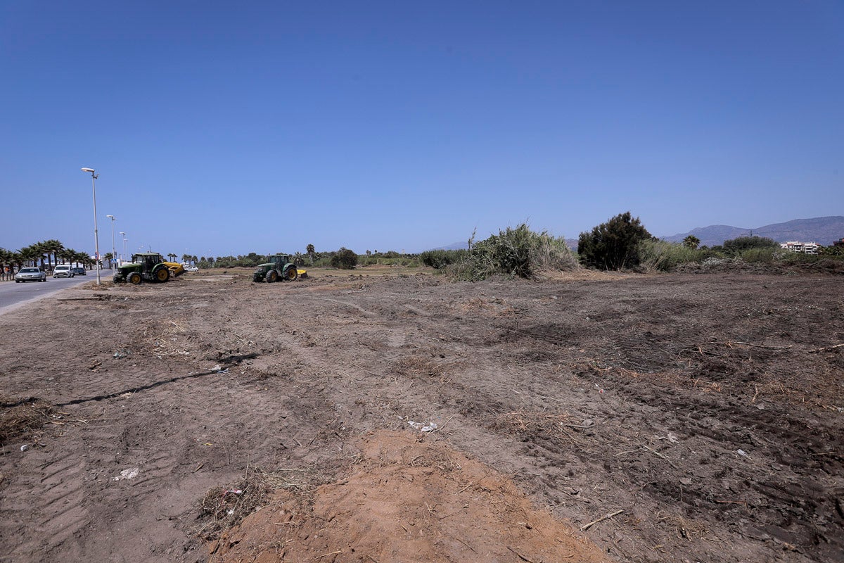 Fotos: Zona de playa Poniente que el Ayuntamiento quiere utilizar como aparcamientos