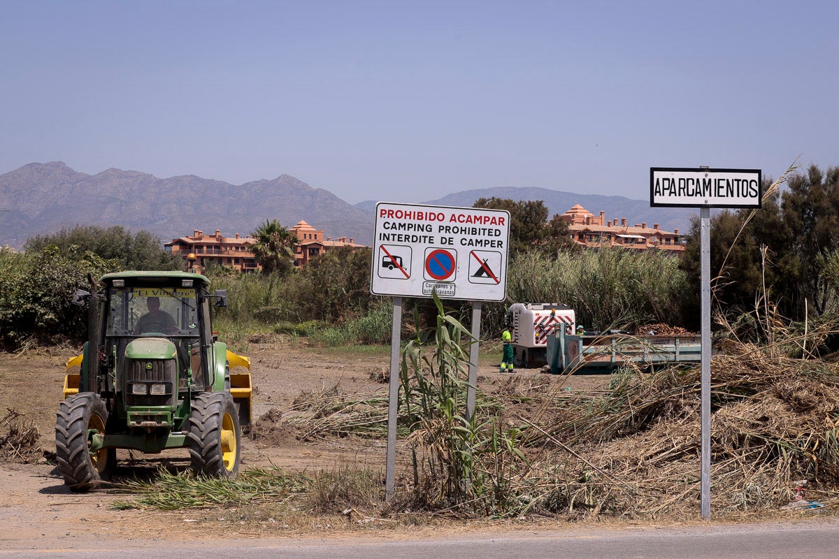 Fotos: Zona de playa Poniente que el Ayuntamiento quiere utilizar como aparcamientos