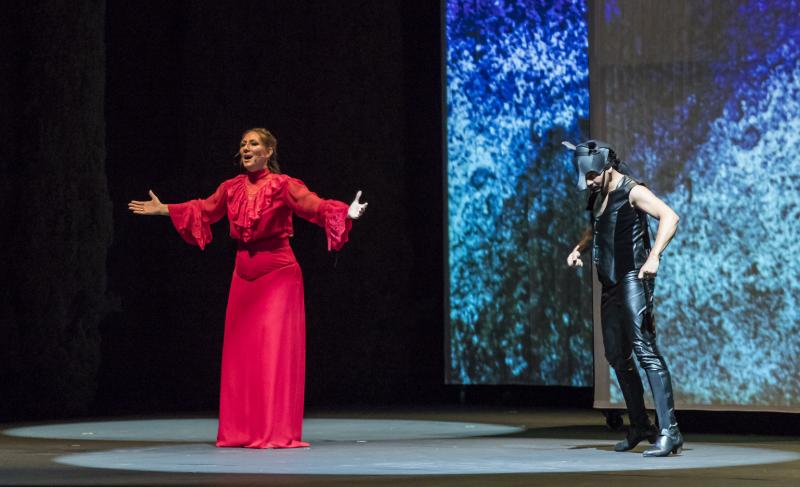 Éxito de Marina Heredia y su compañía en el arranque del espectáculo lorquiano en el Generalife