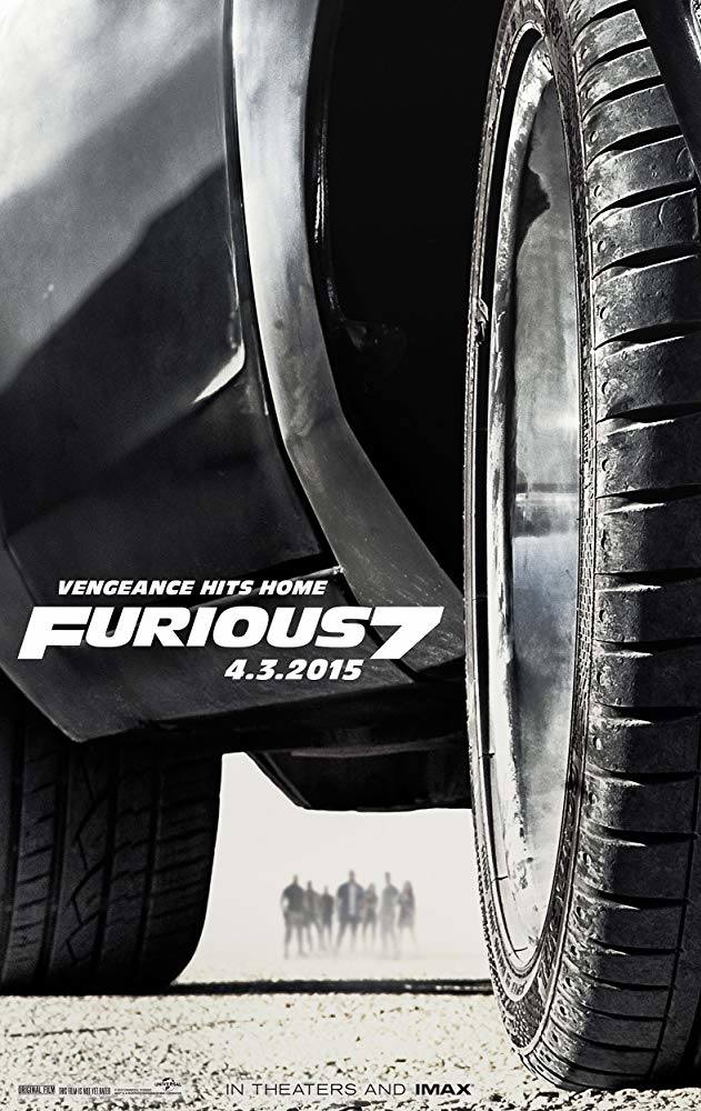 8. Fast and Furious 7. Recaudación: 1.516.000 dólares.