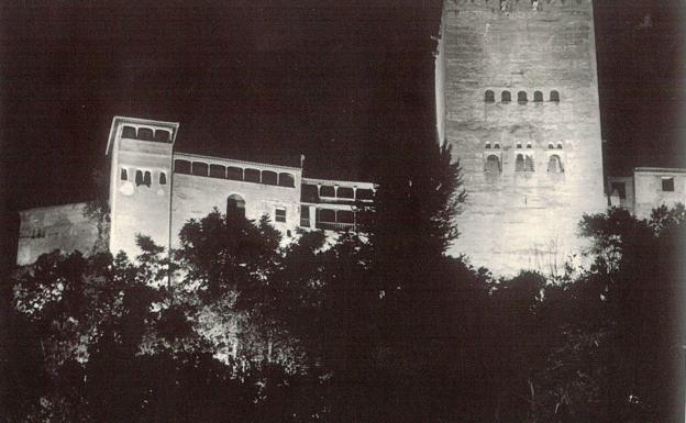 Galería. La Alhambra de noche 