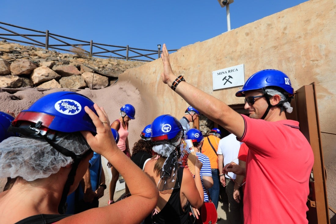 Así es el interior de la Geoda de Pulpí