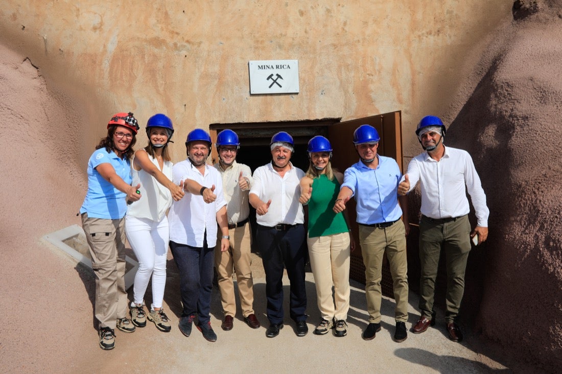 Así es el interior de la Geoda de Pulpí