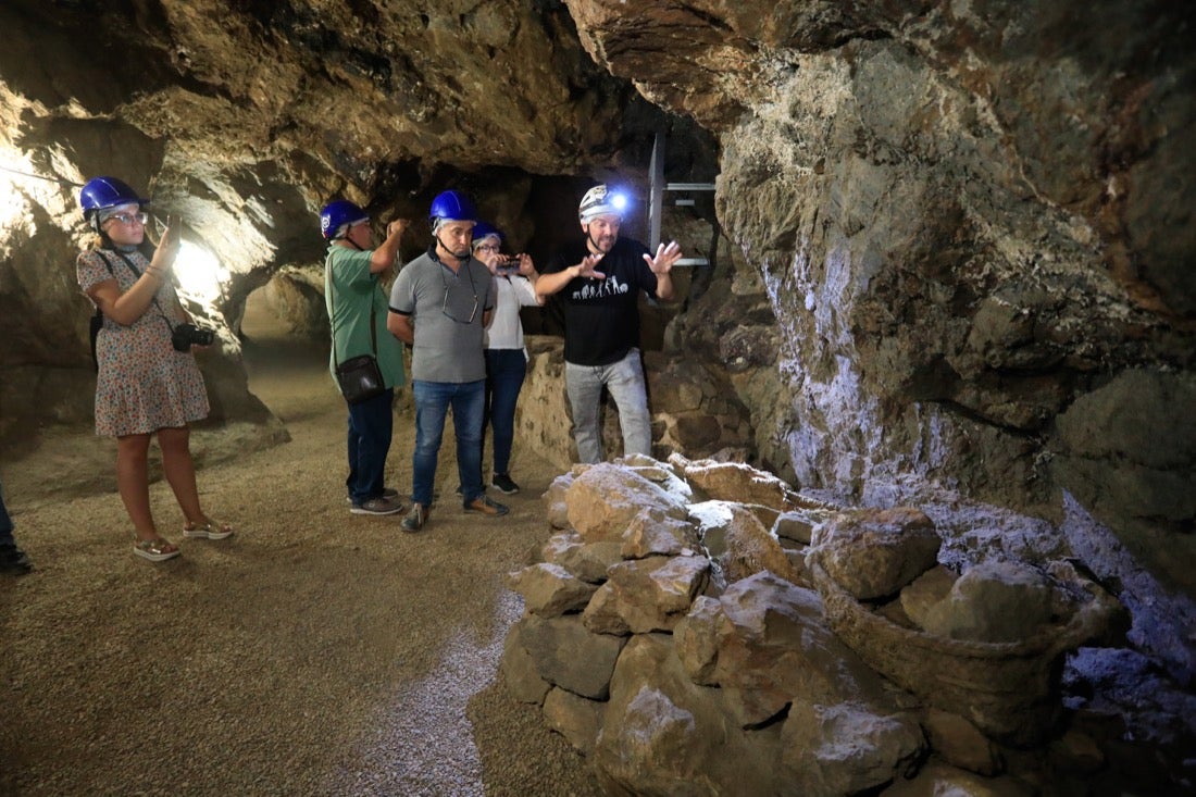 Así es el interior de la Geoda de Pulpí