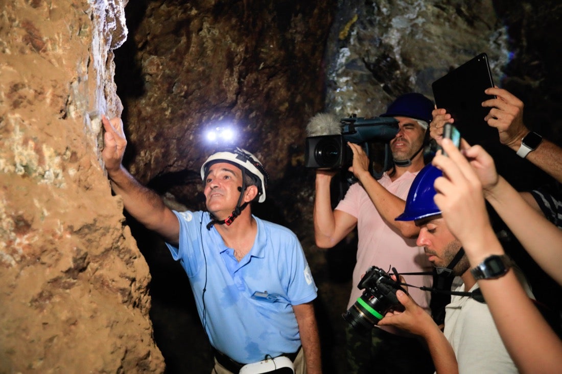 Así es el interior de la Geoda de Pulpí