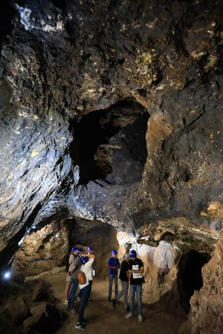 Así es el interior de la Geoda de Pulpí