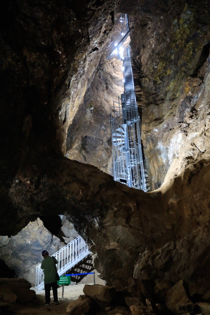 Así es el interior de la Geoda de Pulpí
