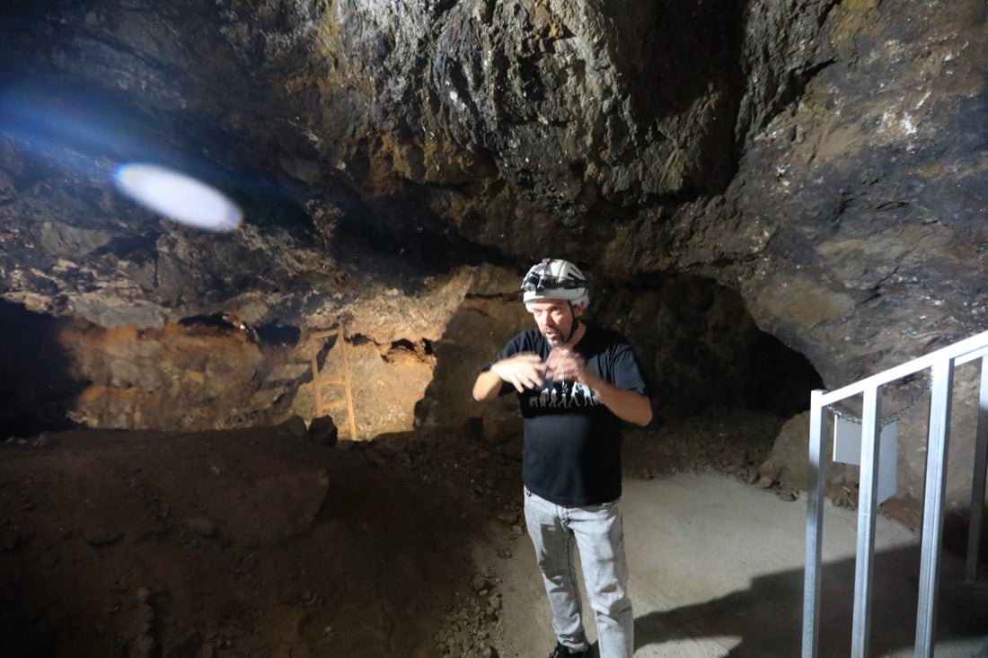 Así es el interior de la Geoda de Pulpí