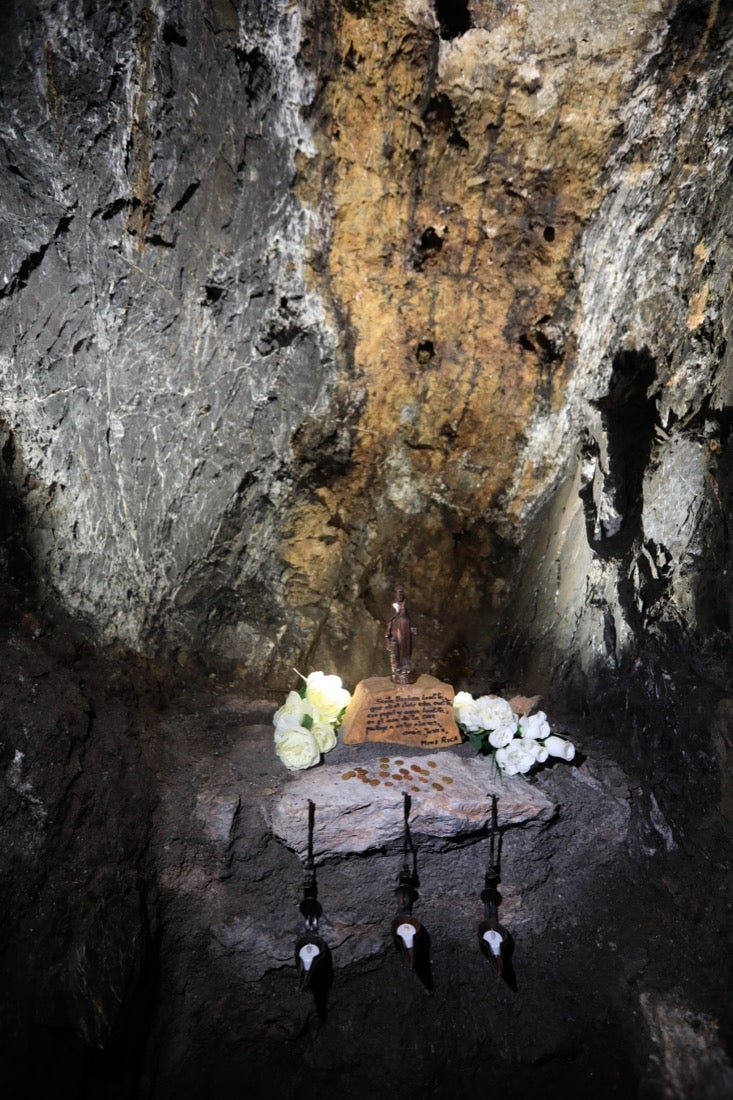 Así es el interior de la Geoda de Pulpí