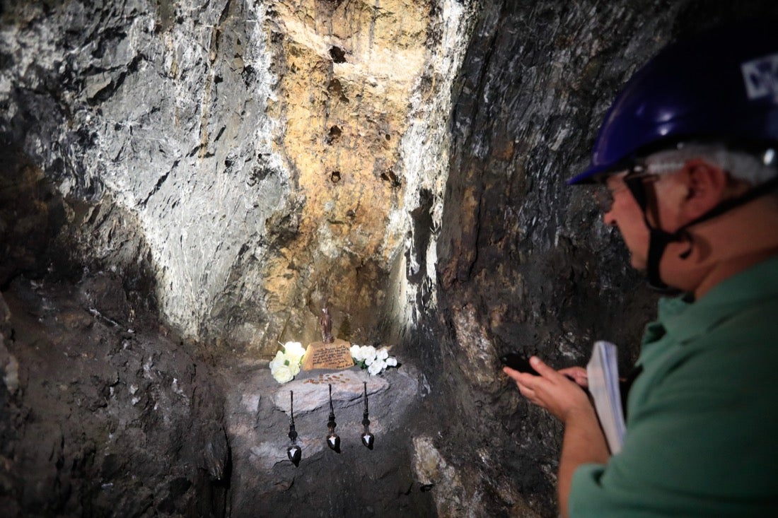 Así es el interior de la Geoda de Pulpí