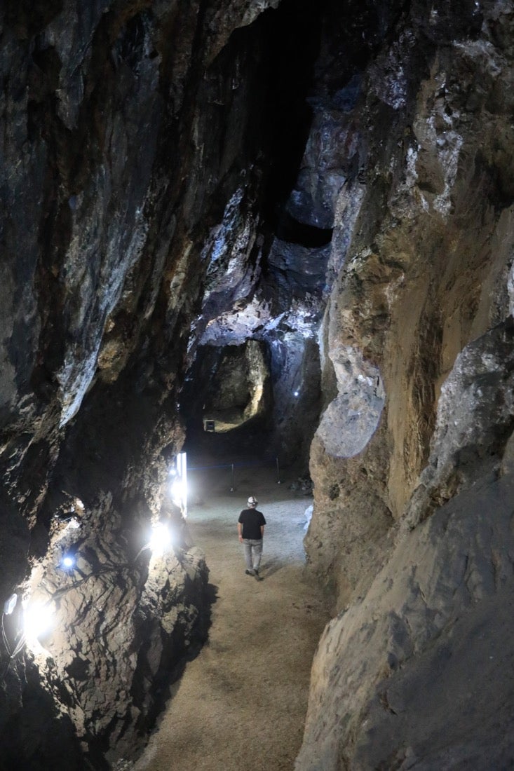 Así es el interior de la Geoda de Pulpí