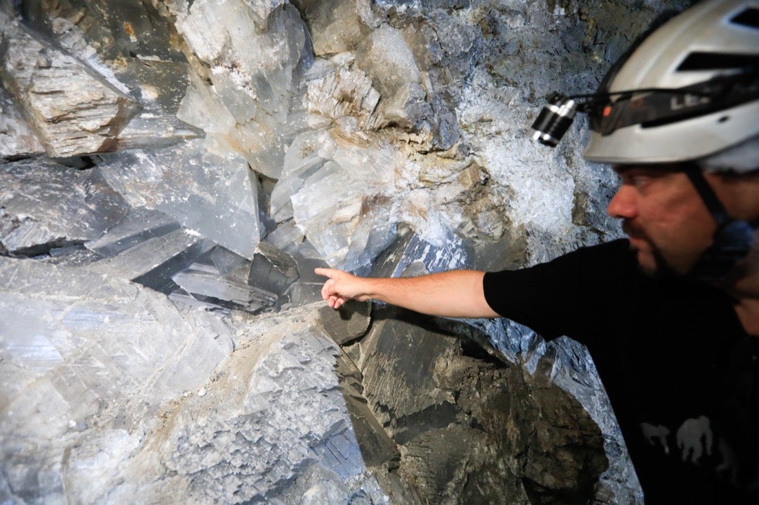 Así es el interior de la Geoda de Pulpí