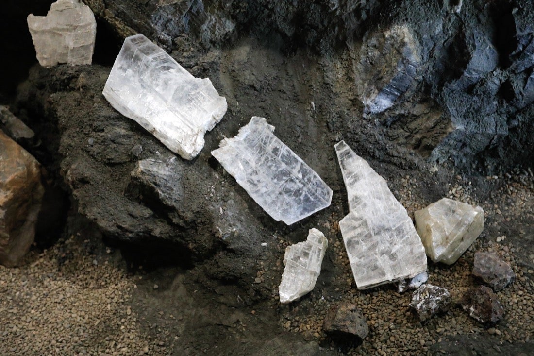 Así es el interior de la Geoda de Pulpí