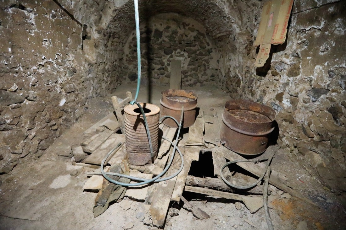 Así es el interior de la Geoda de Pulpí