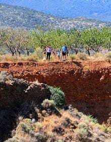 Imagen secundaria 2 - Mirador del Fin del Mundo, acceso desde Beas de Guadix; al mirador en familia 