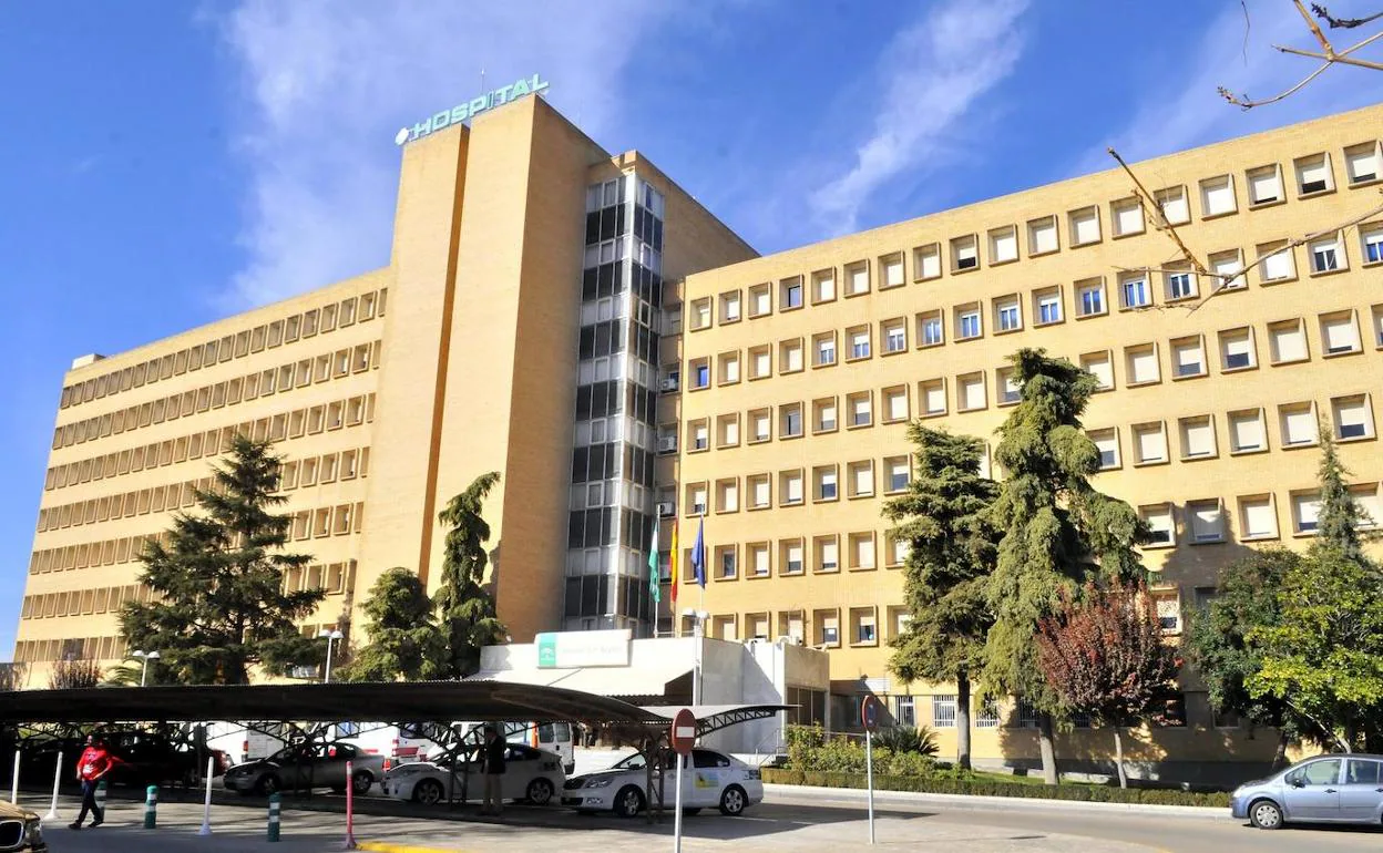 Vista del Hospital Comarcal San Agustín de Linares. 