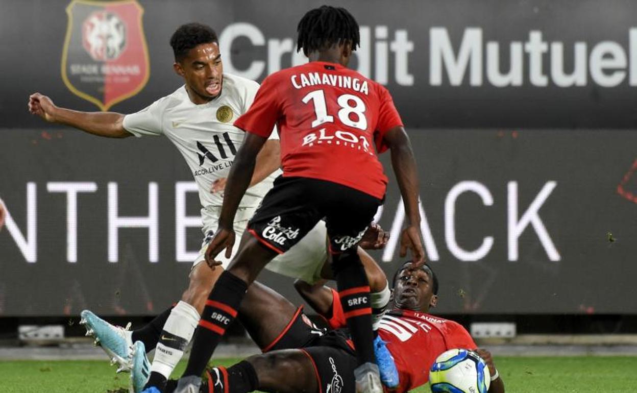 El PSG fracasa ante el Rennes de Camavinga