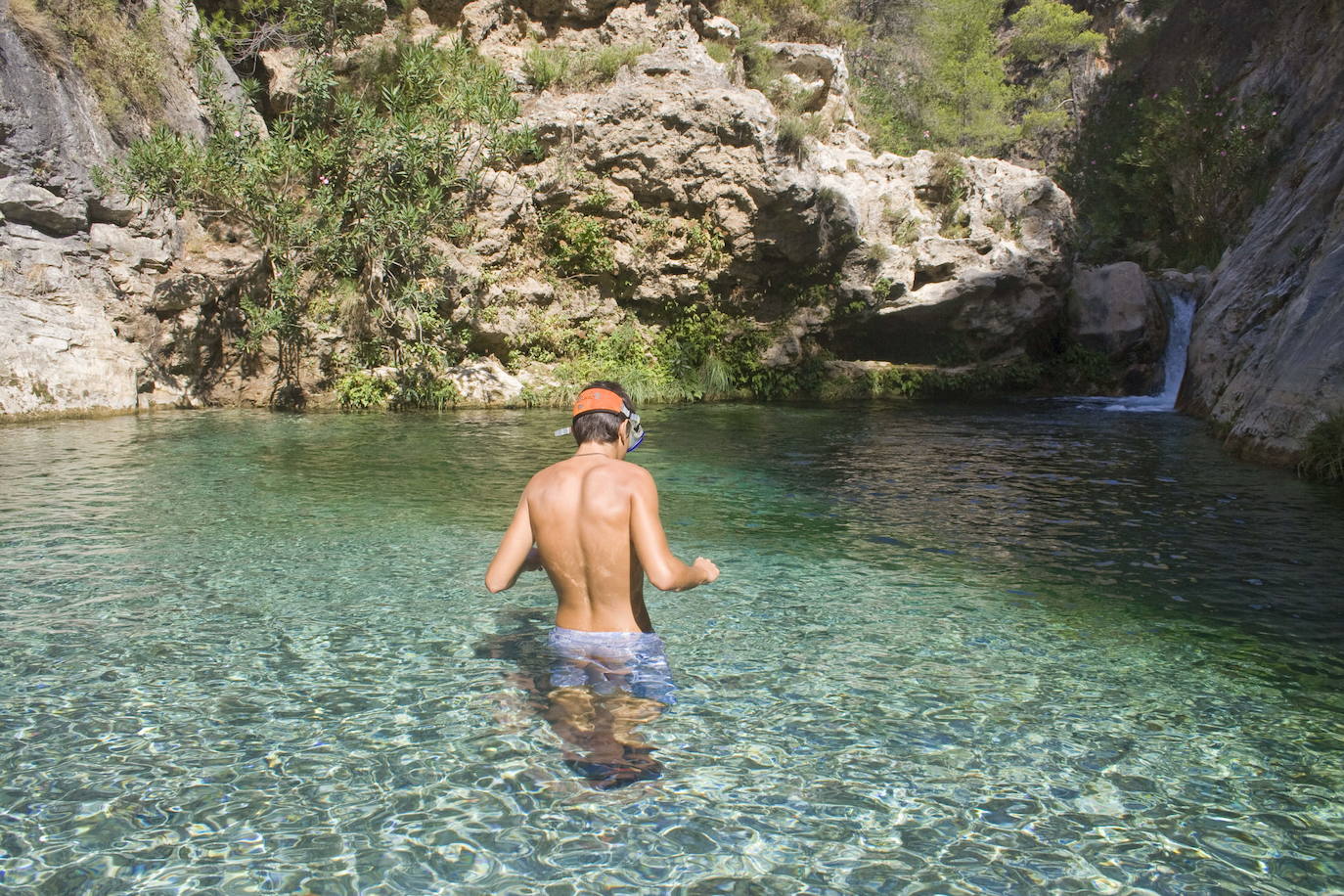 Junta de los Ríos: encuentro del Río Verde y Río Negro en Otívar