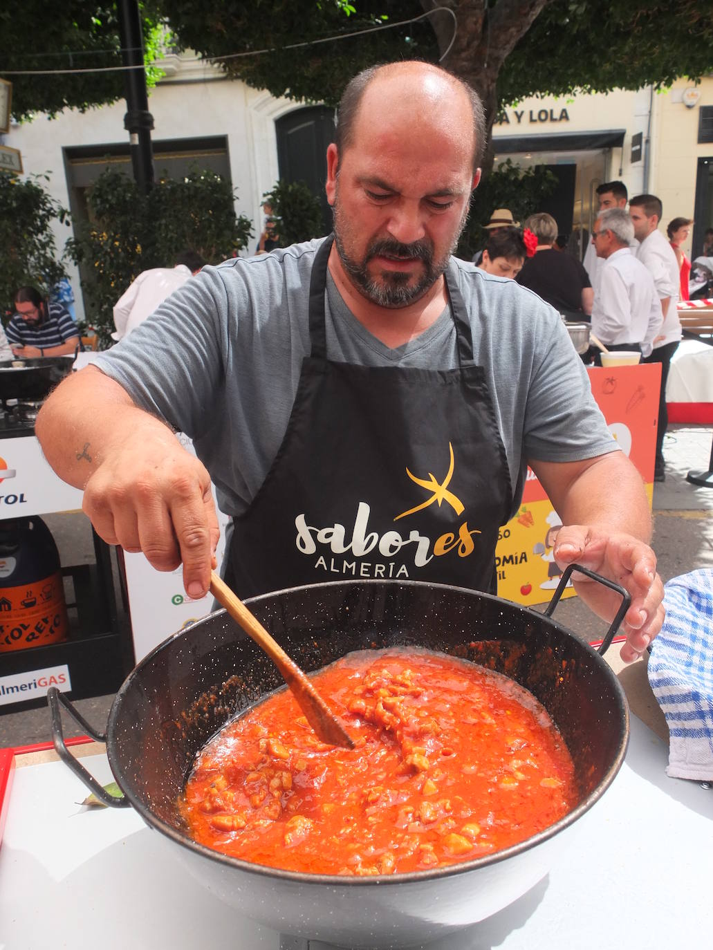 Final del concurso gastronómico