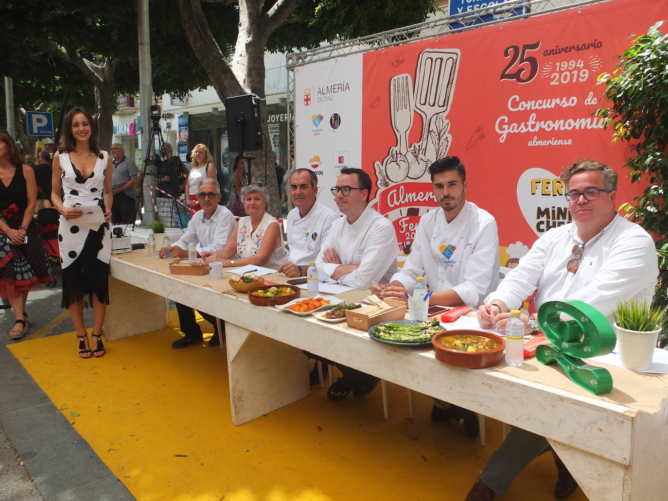 Final del concurso gastronómico