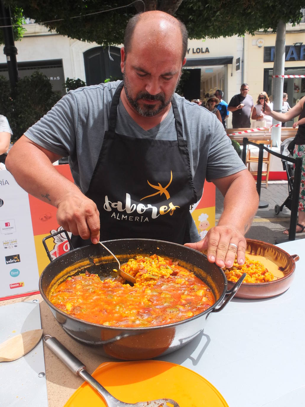 Final del concurso gastronómico