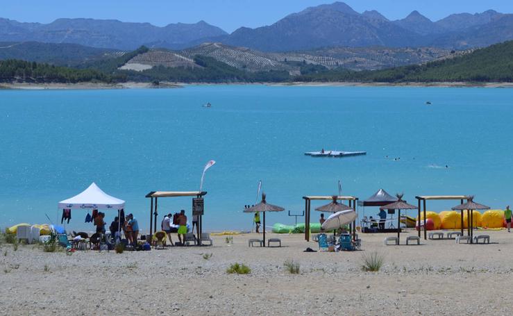 Los Bermejales, una playa de interior