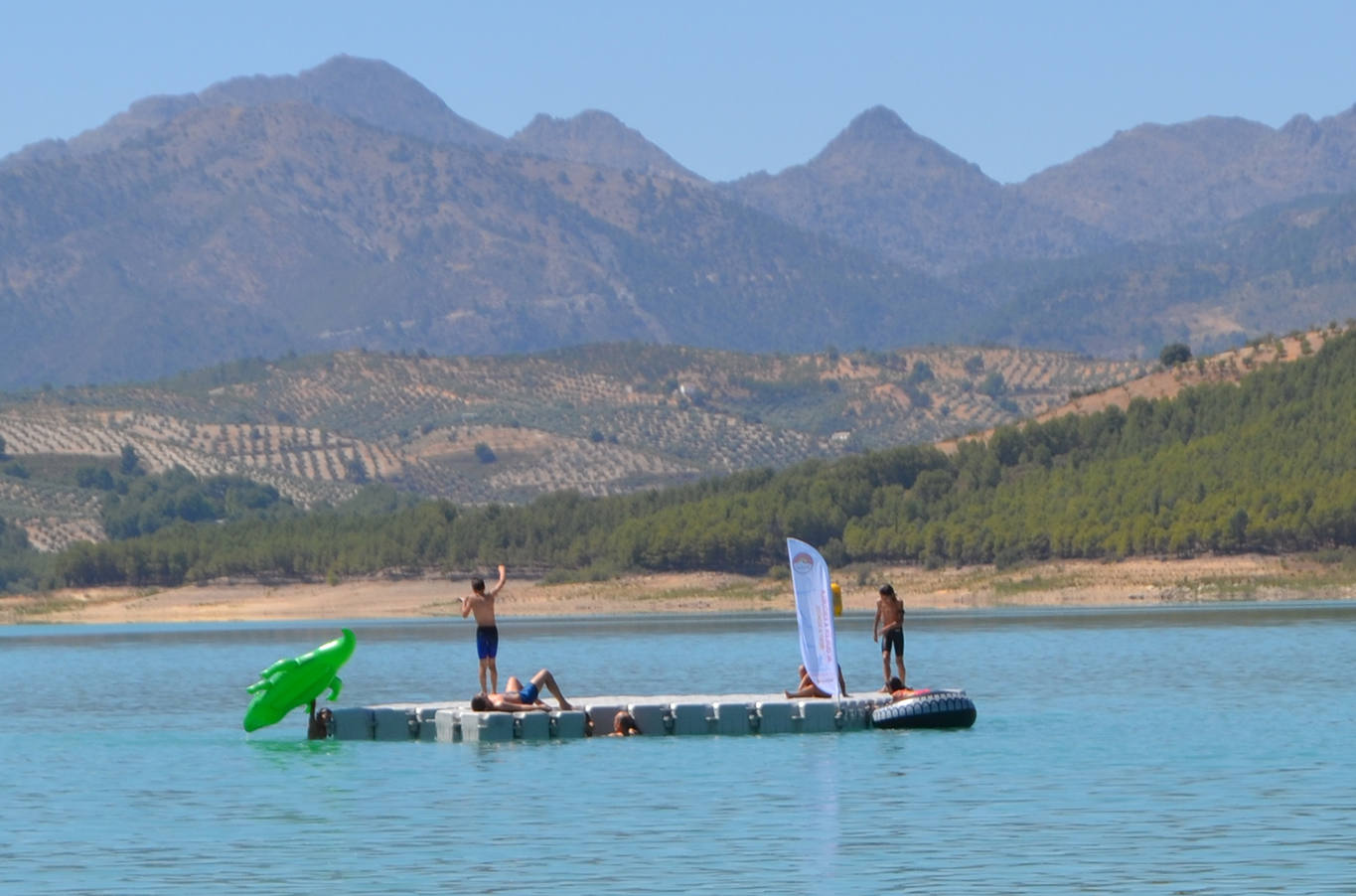 Los Bermejales, una playa de interior