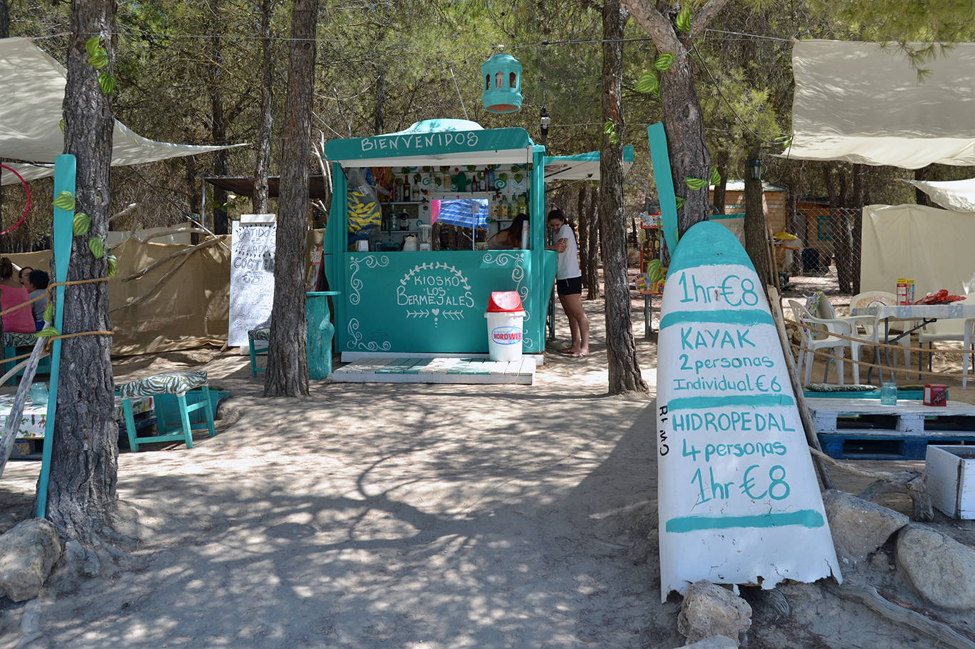 Los Bermejales, una playa de interior