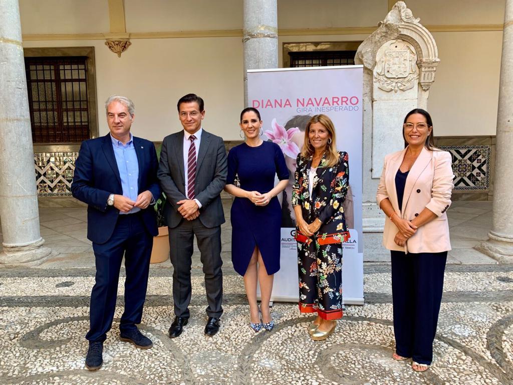 Tempotrada en el Manuel de Falla: Diana Navarro presenta su disco el 11 de octubre en Granada