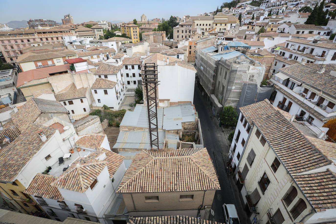 La Alhambra recuperará ahora estas instalaciones que llevan 23 años abandonadas