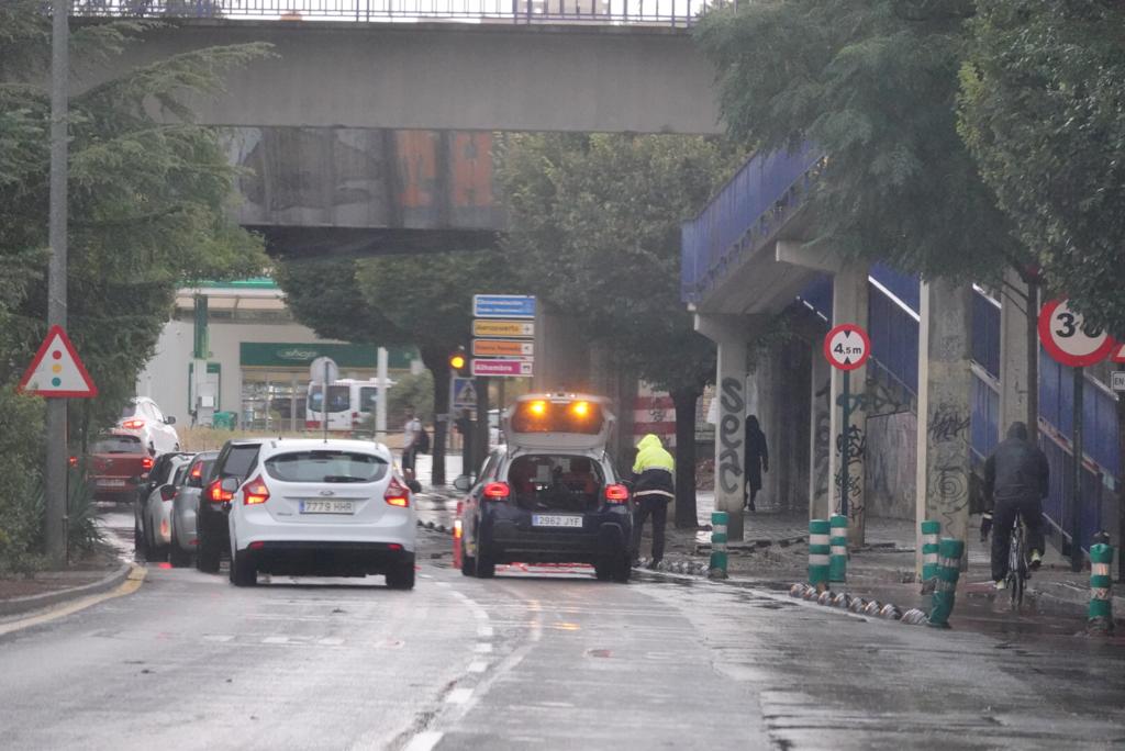 Fotos: Una gran tormenta inunda Granada y deja más de 150 incidencias