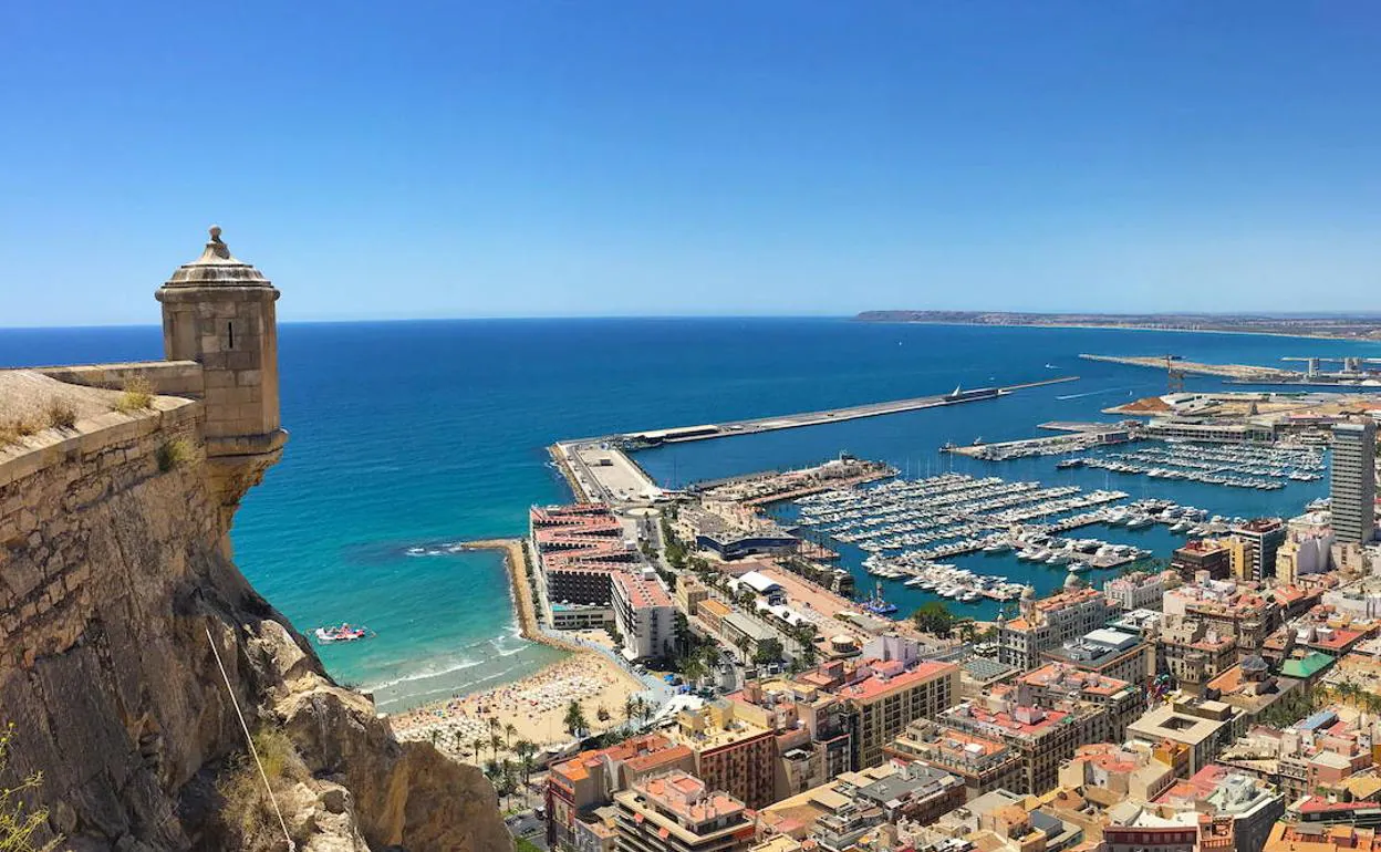 Vista de Alicante. 