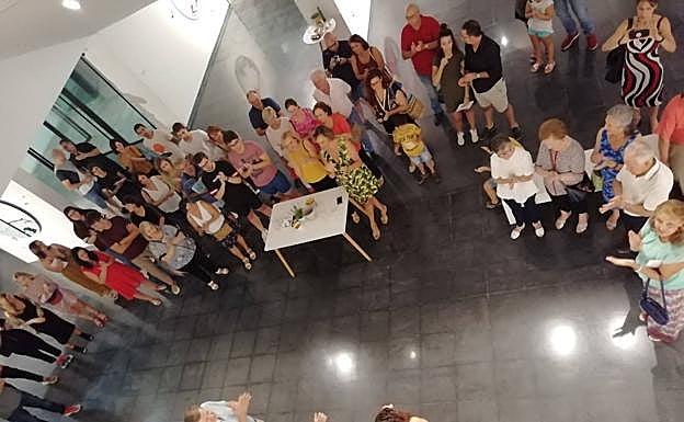 Arte con lo que «nos hace tocar fondo»