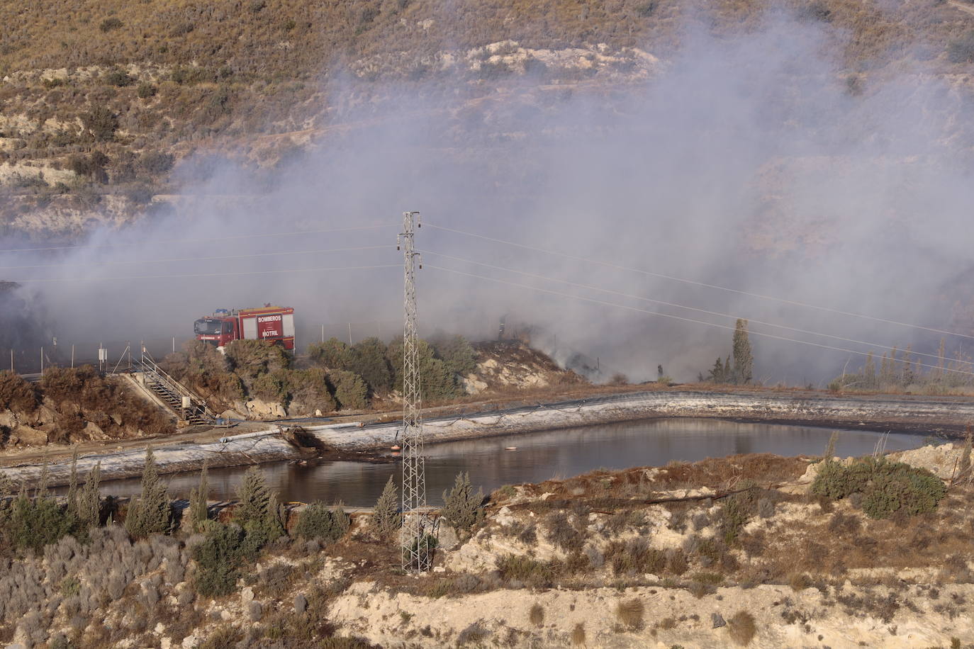 Diputación abrió las instalaciones a la recepción de materiales el 2 de septiembre tras el primer incendio