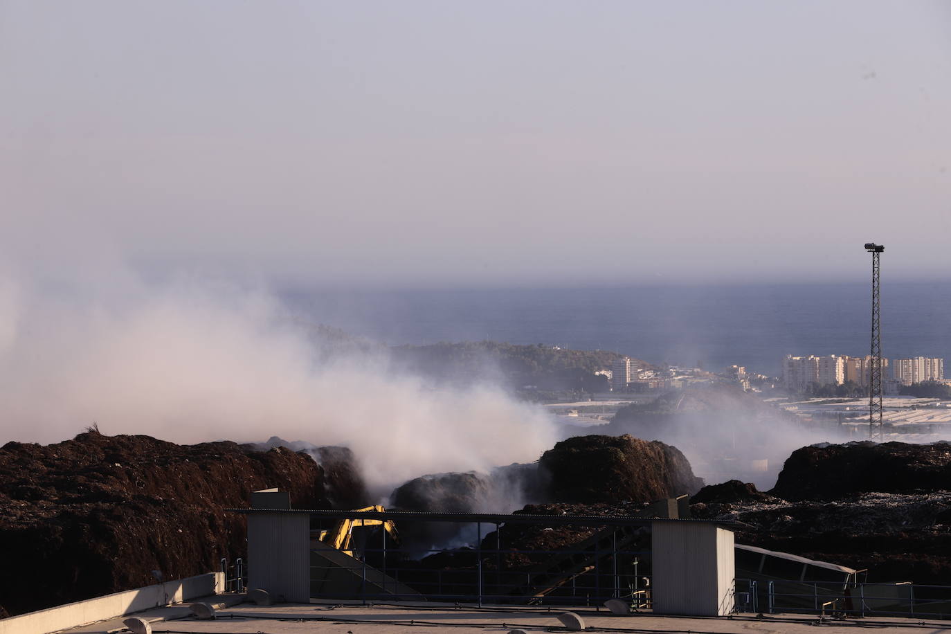 Diputación abrió las instalaciones a la recepción de materiales el 2 de septiembre tras el primer incendio