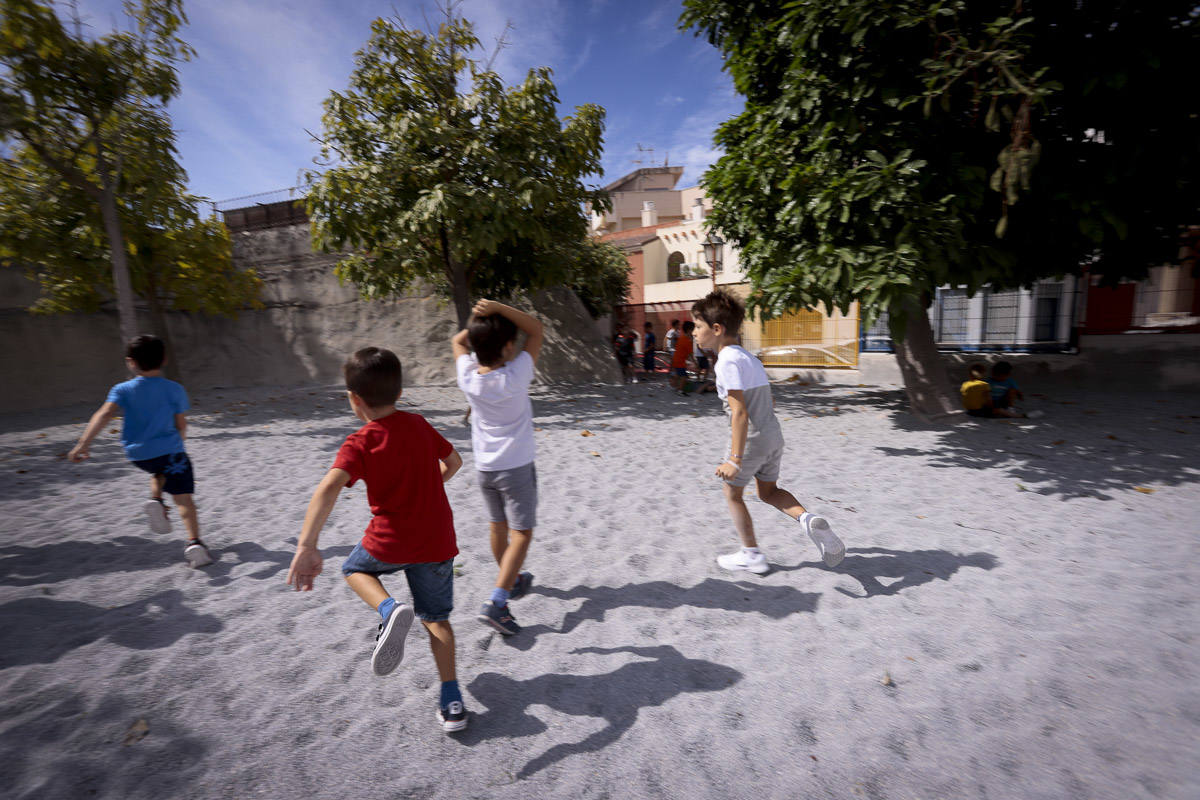 Miles de pequeños de la capital y la provincia han regresado este martes a las aulas para el curso académico 2019/2020 