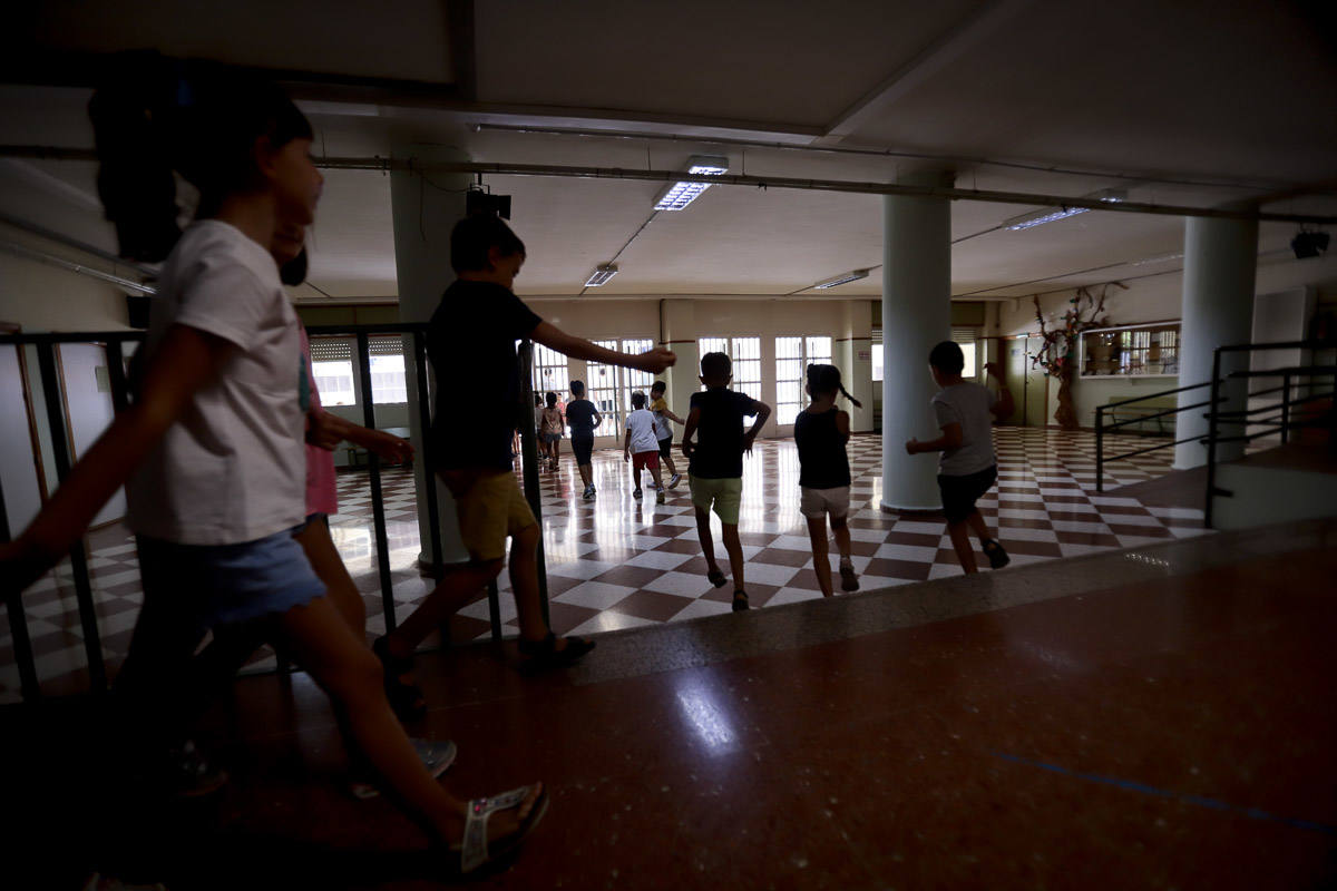 Miles de pequeños de la capital y la provincia han regresado este martes a las aulas para el curso académico 2019/2020 