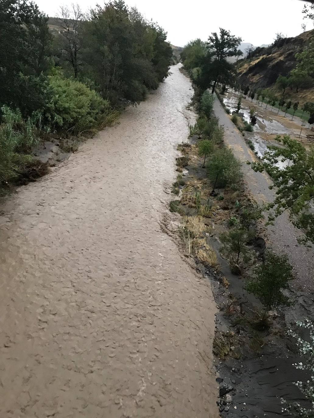 Efectos del temporal en Almanzora