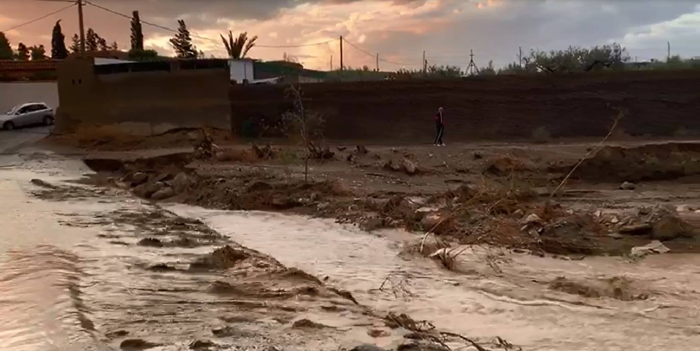 Todos los vídeos de la gota fría de Almería