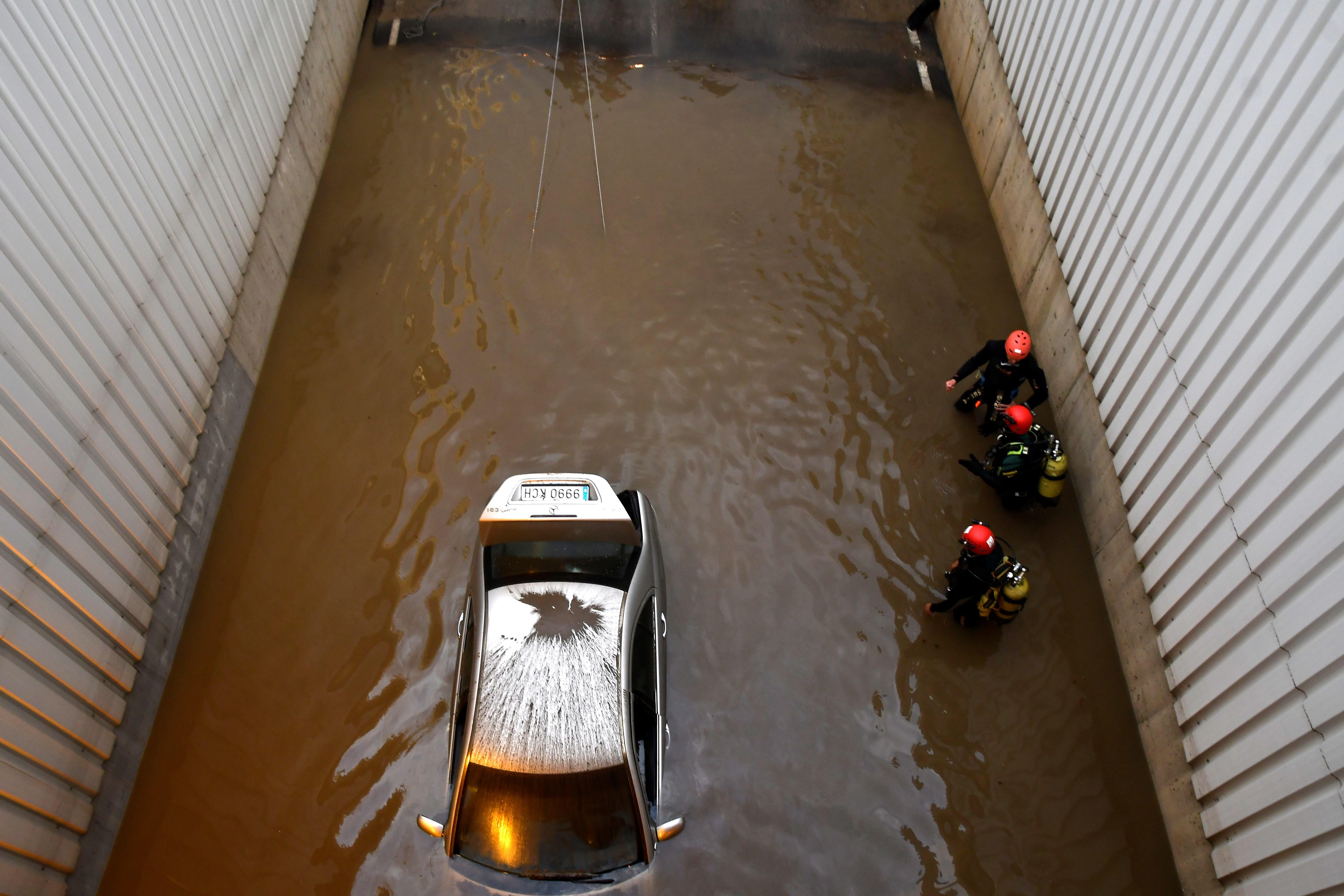 El temporal en Almería deja numerosos incidentes