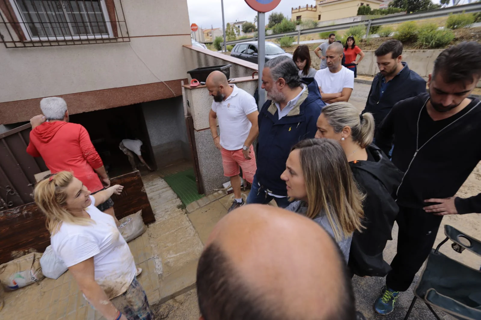 Pablo García y Marifrán Carazo visitan Las Gabias