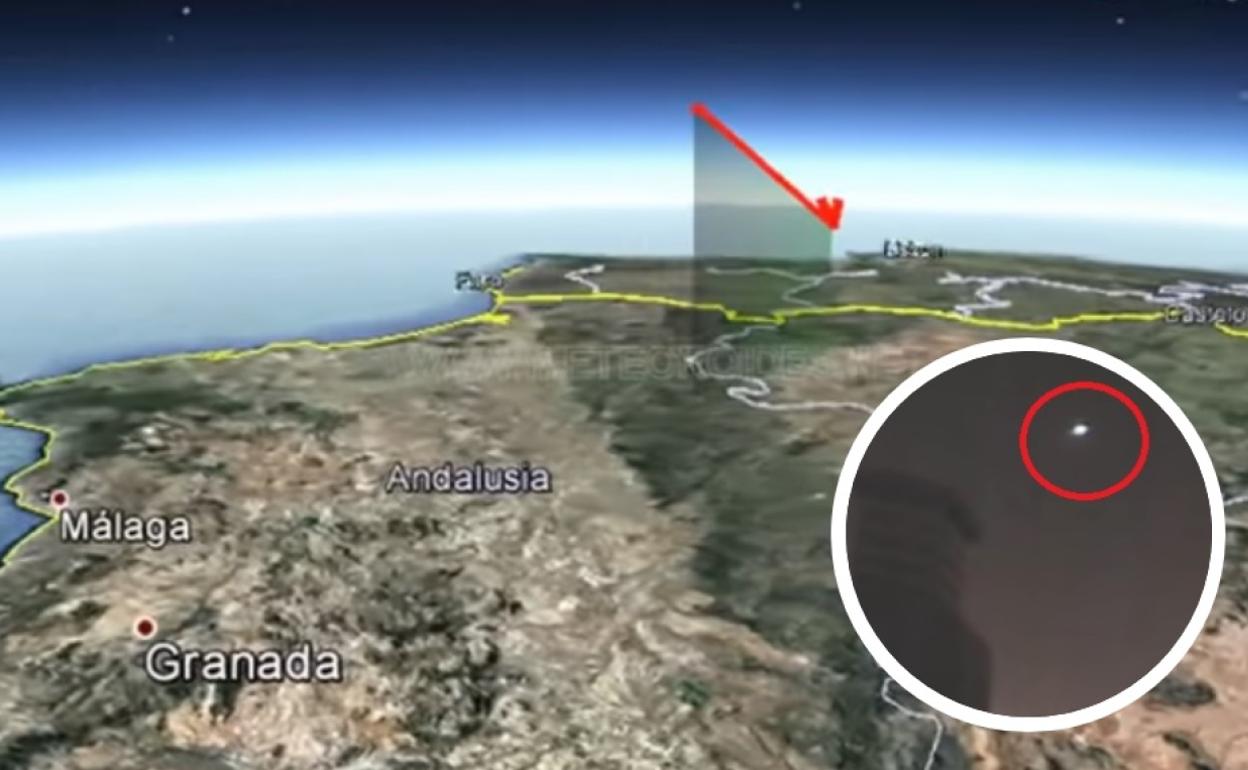 Bola de fuego sobre Granada | Una roca de gran tamaño impacta contra la atmósfera