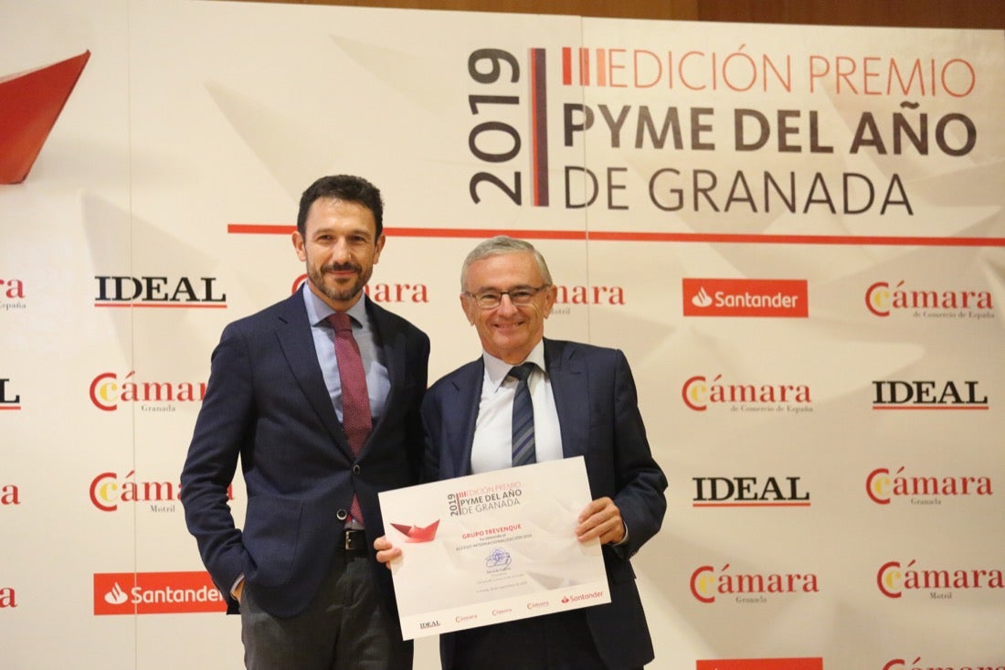 Al Ándalus Baños Árabes logró el galardón, en un acto organizado por las Cámaras de Comercio, IDEAL y Banco Santander 