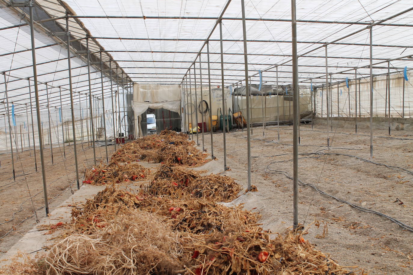 El cierre de la planta de reciclaje de Motril tras sufrir dos incendios está provocando una «parálisis» en el sector agrícola 