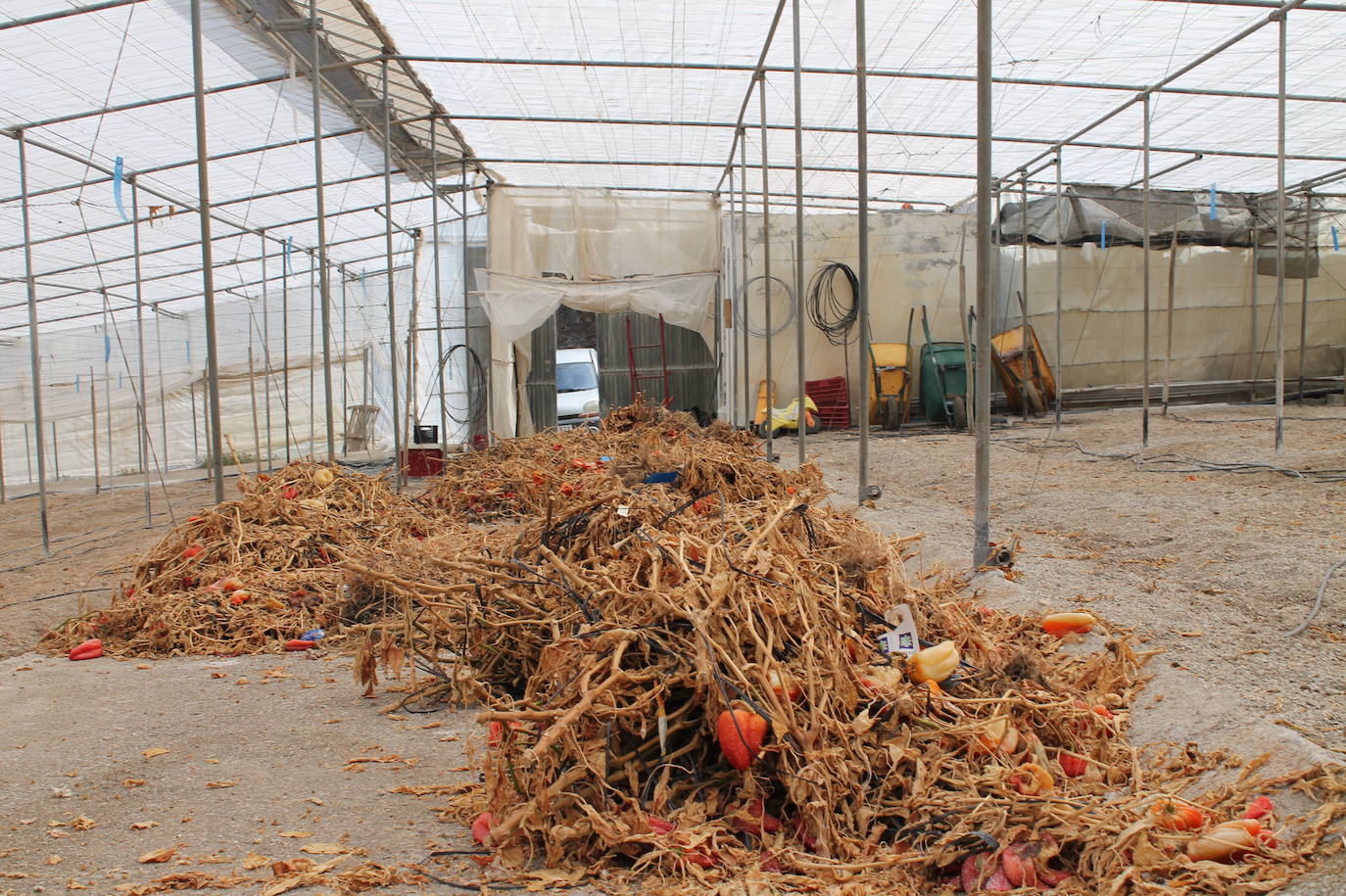 El cierre de la planta de reciclaje de Motril tras sufrir dos incendios está provocando una «parálisis» en el sector agrícola 