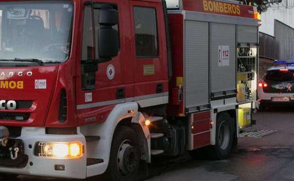 Imagen de archivo de un camión de Bomberos. 