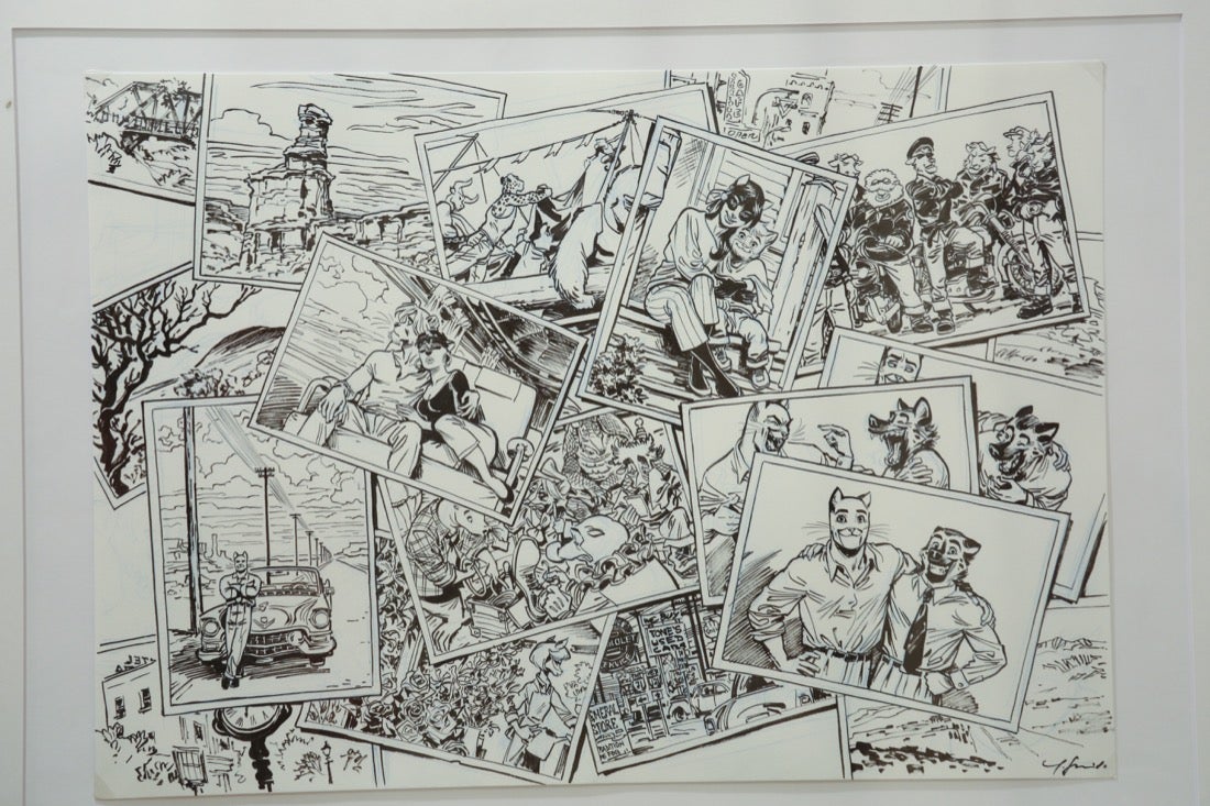 El detective gatuno llega a la Sala de CajaGranada en Puerta Real